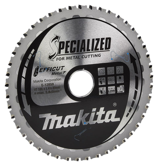 Makita Cirkelzaagblad 185X30X1.4 45Tst A Efficut Staal – E-12859