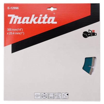 Makita Diamantschijf 355X2,8X25,4mm 355X25,4mm – E-12996
