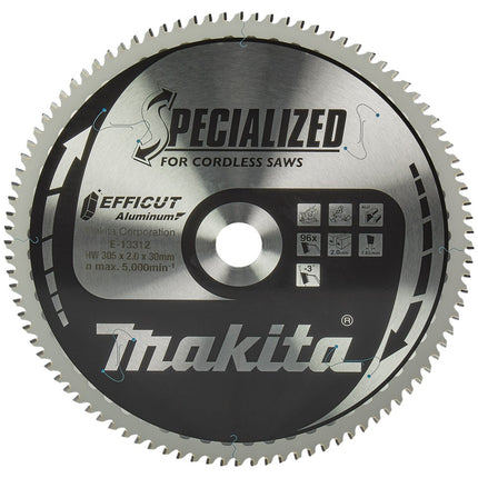 Makita Afkortzaagblad Aluminium Efficut Zaagblad 305X30 96T Alu – E-13312