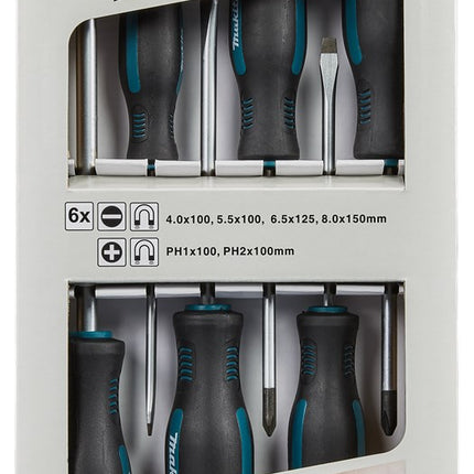 Makita Schroevendraaierset 6-DLG B Ph/sl Schrdraaierset – E-13518