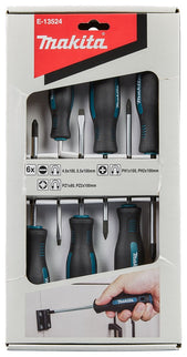 Makita Schroevendraaierset 6-DLG Ph/pz/sl Schrdraaierset – E-13524