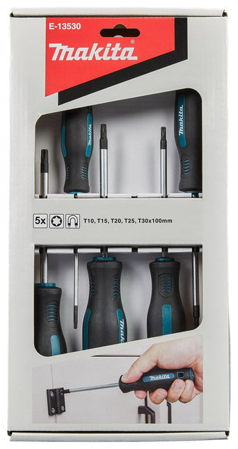 Makita Schroevendraaierset 5-Delig B TORX Schrdraaierset 5-DLG – E-13530