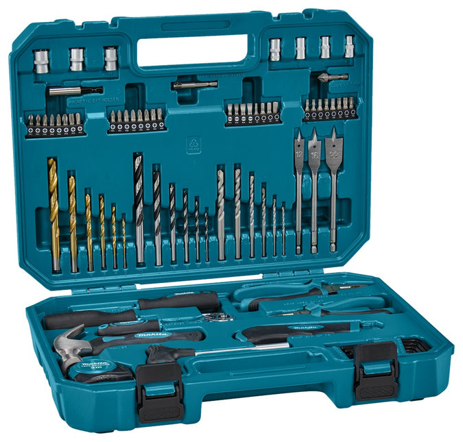 Afbeelding Makita handgereedschapsset 80-delig E-15104