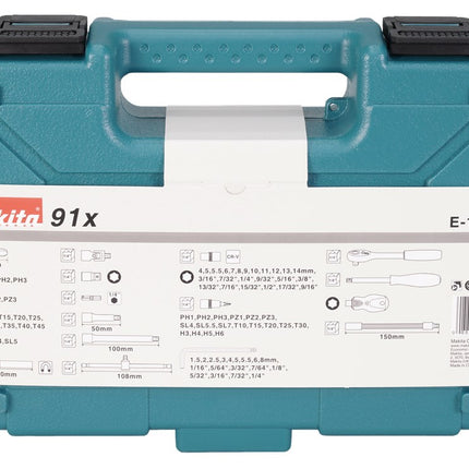 MAKITA E-15752 HANDGEREEDSCHAPSSET 91-DELIG