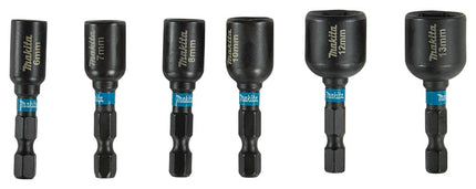 Makita Doppenset 6-Delig 6-DLG IMP BLK – E-15768