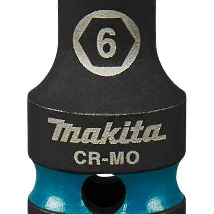 Makita KRACHTDOP IMPACT BLACK 3/8" 6X28MM      E-15877