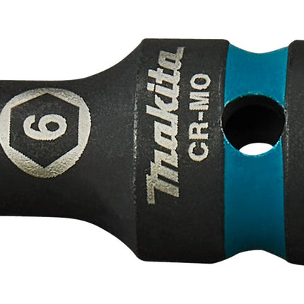 Makita KRACHTDOP IMPACT BLACK 3/8" 6X28MM      E-15877