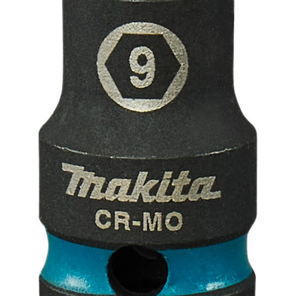 Makita KRACHTDOP IMPACT BLACK 3/8" 9X28MM      E-15908