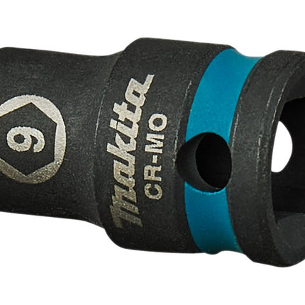 Makita KRACHTDOP IMPACT BLACK 3/8" 9X28MM      E-15908