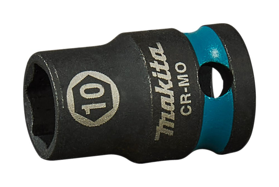 Makita KRACHTDOP IMPACT BLACK 3/8" 10X28MM     E-15914