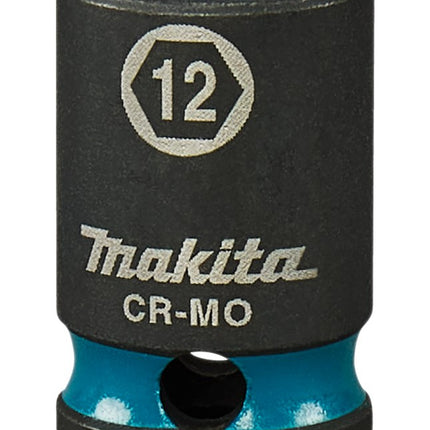 Makita KRACHTDOP IMPACT BLACK 3/8" 12X28MM     E-15936