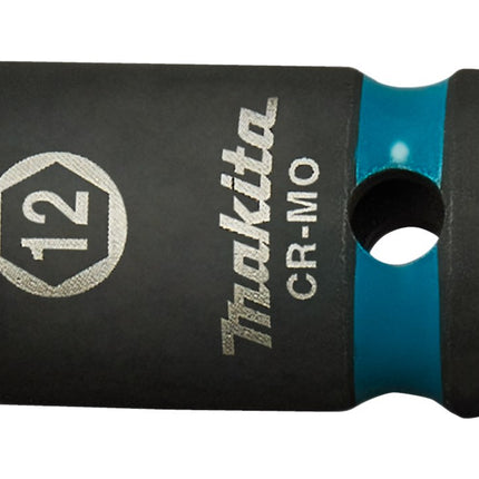 Makita KRACHTDOP IMPACT BLACK 3/8" 12X28MM     E-15936