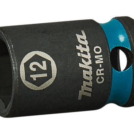 Makita KRACHTDOP IMPACT BLACK 3/8" 12X28MM     E-15936