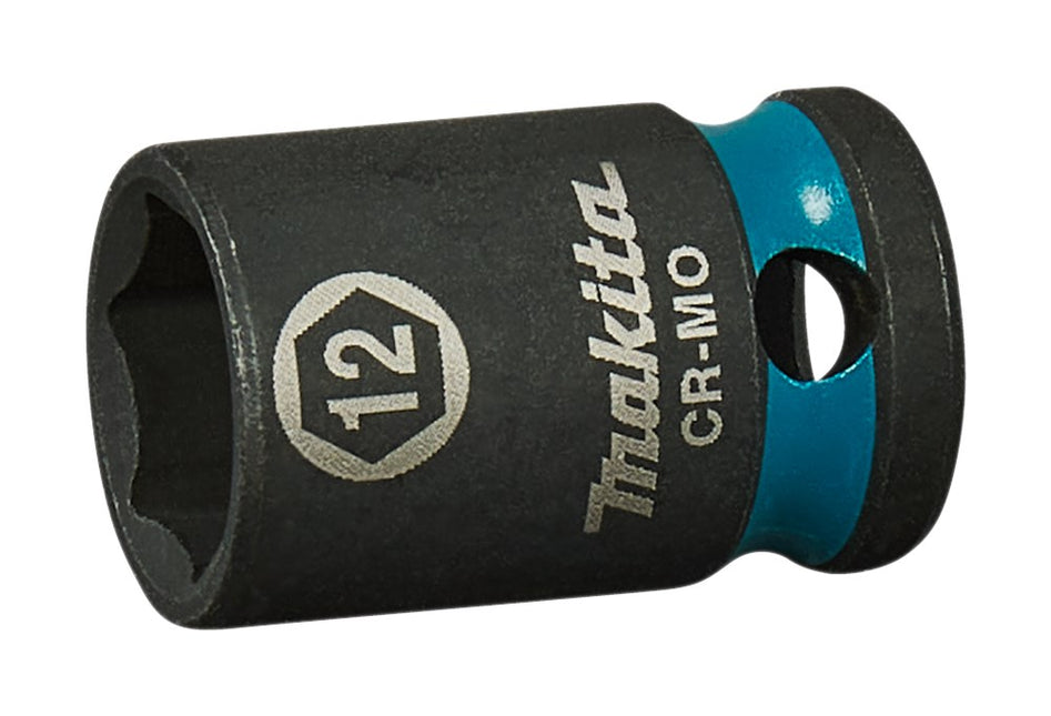Makita KRACHTDOP IMPACT BLACK 3/8" 12X28MM     E-15936