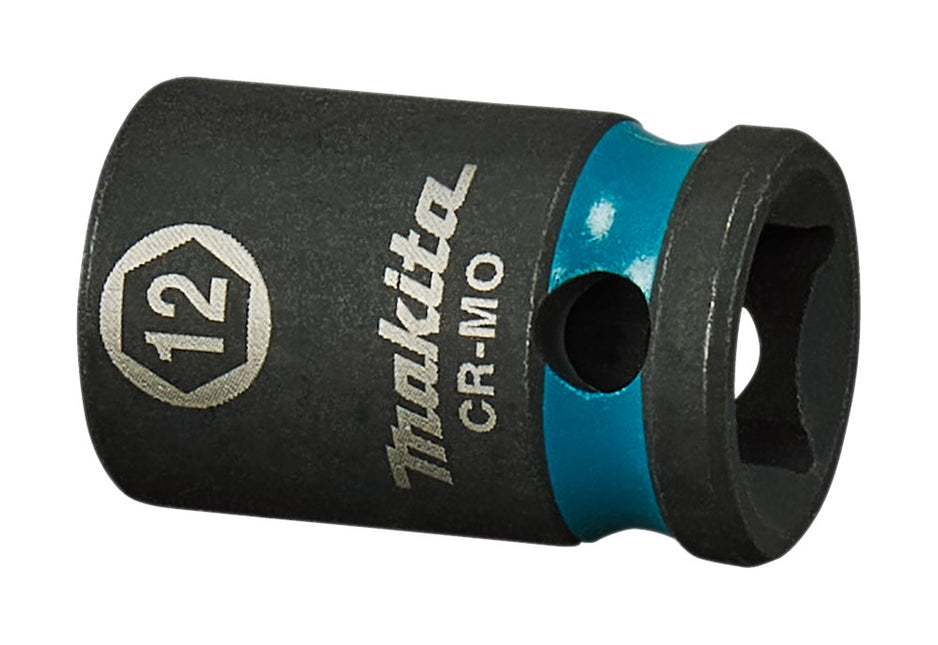 Makita KRACHTDOP IMPACT BLACK 3/8" 12X28MM     E-15936