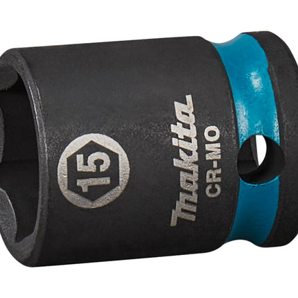 Makita KRACHTDOP IMPACT BLACK 3/8" 15X28MM     E-15964