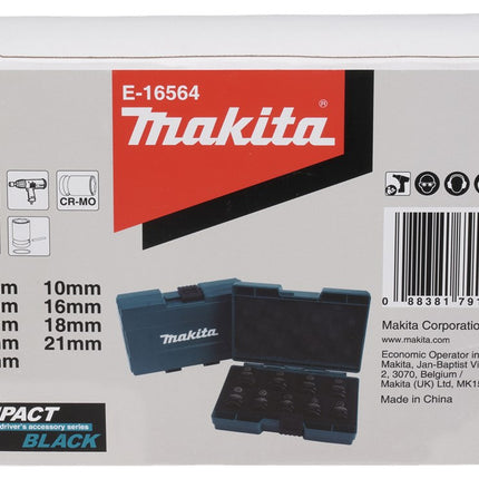 Makita KRACHTDOPSET IMP 1/2 9-DELIG