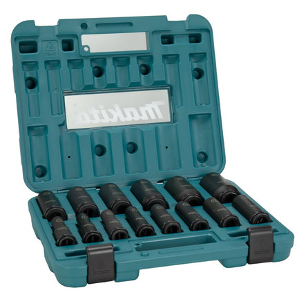 Makita Krachtdopset IMP 1/2" 14-Delig Impbl 14-DLG – E-16586