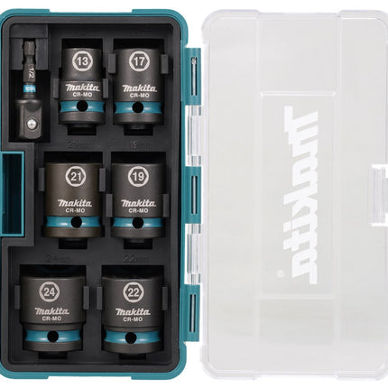 Makita IMPACT BLACK KRACHTDOPPENSET 7-DELIG