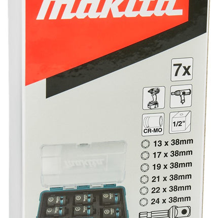 Makita IMPACT BLACK KRACHTDOPPENSET 7-DELIG