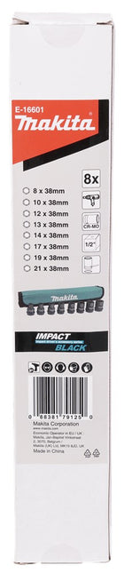 Makita KRACHTDOPSET IMP 1/2 8-DELIG