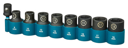 MAKITA KRACHTDOPPENSET 9-DELIG 1/2      IMPACT BLACK