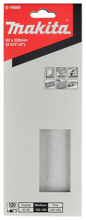 Makita SCHUURVEL K120 228X93 RED