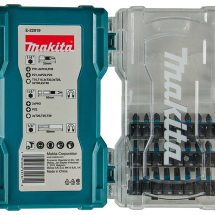Makita Schroefbitset 32-Delig Impblack – E-22919