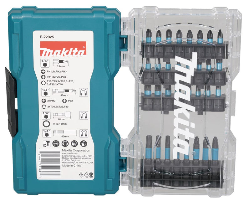 Makita Schroefbitset 36DLG Impblack 36-Delig MA555399 – E-22925