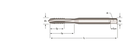 Machinetap M4 Onderbroken Draad – 45684