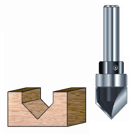 ENT V-Groeffrees 90 GR. M/lager D=8 – 7912180