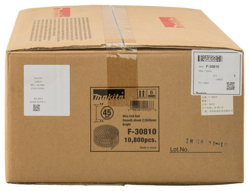 Makita Draadnagel 2,5X45mm – F-30810