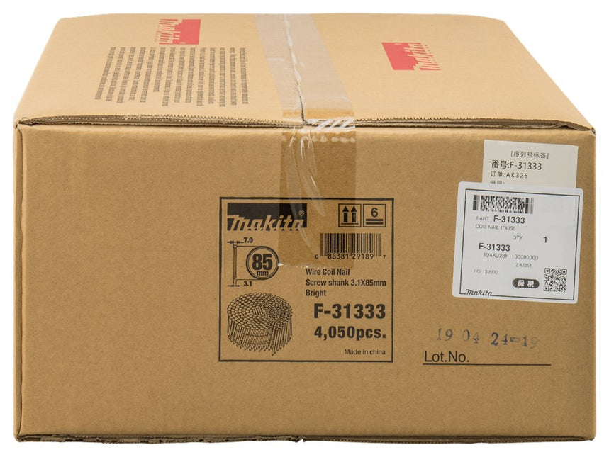 Makita Draadnagel 3,1X85mm – F-31333