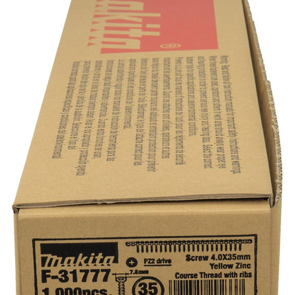 Makita Schroeflint Spaanplaat 4,0X35mm – F-31777