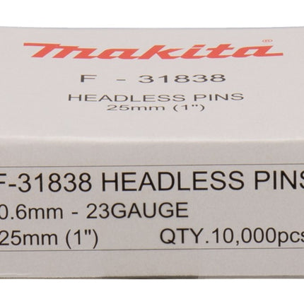Makita Gegalv PINS 25mm DS A 10ML Pin Geg. – F-31838