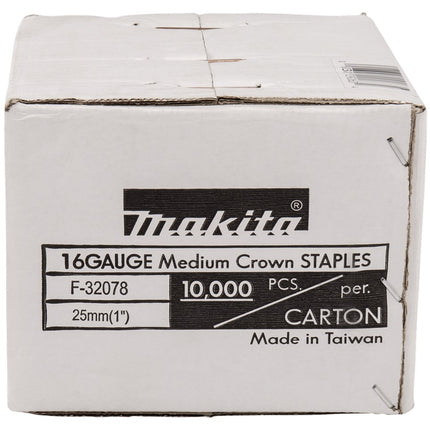 Makita Niet 25mm 10,9X1,3X1,6mm 10,9X1,35X1,57mm – F-32078