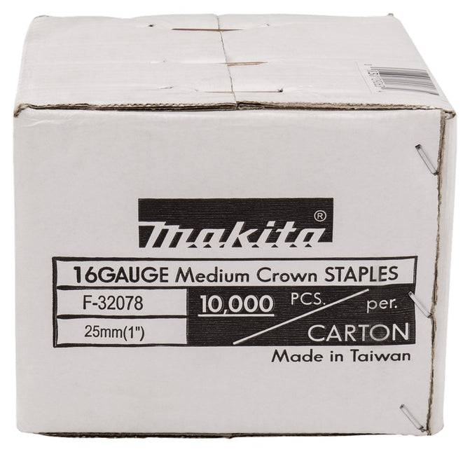 Makita Niet 25mm 10,9X1,3X1,6mm 10,9X1,35X1,57mm – F-32078