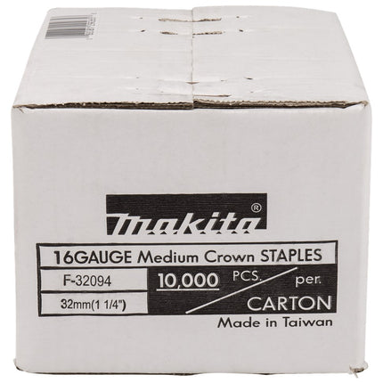 Makita Niet 32mm 10,9X1,3X1,6mm 10,9X1,35X1,57mm – F-32094