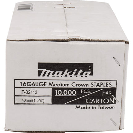 Makita Niet 40mm 10,9X1,3X1,6mm 10,9X1,35X1,57mm – F-32113