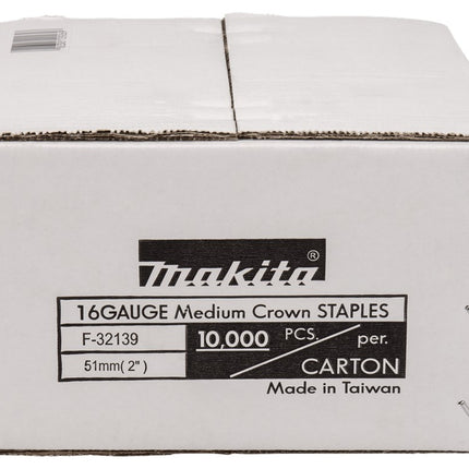 Makita Niet 51mm 10,9X1,3X1,6mm 10,9X1,35X1,57mm – F-32139