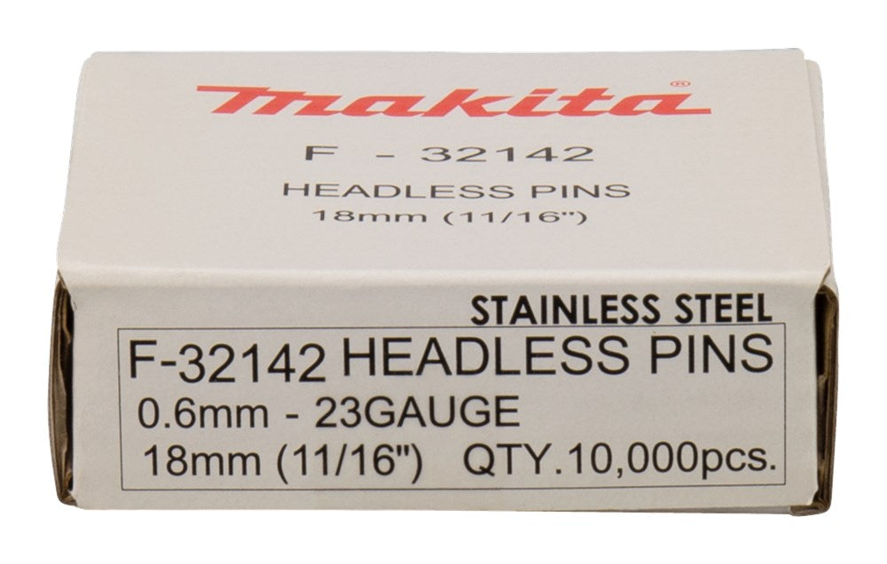 Makita RVS PIN 18mm 0,6mm - 10.000st 18mm 0,6 St. – F-32142