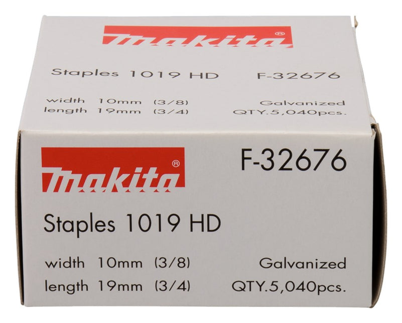 Makita Niet 19mm 10,0X0,6X1,2mm 10,55X0,55X1,15mm – F-32676