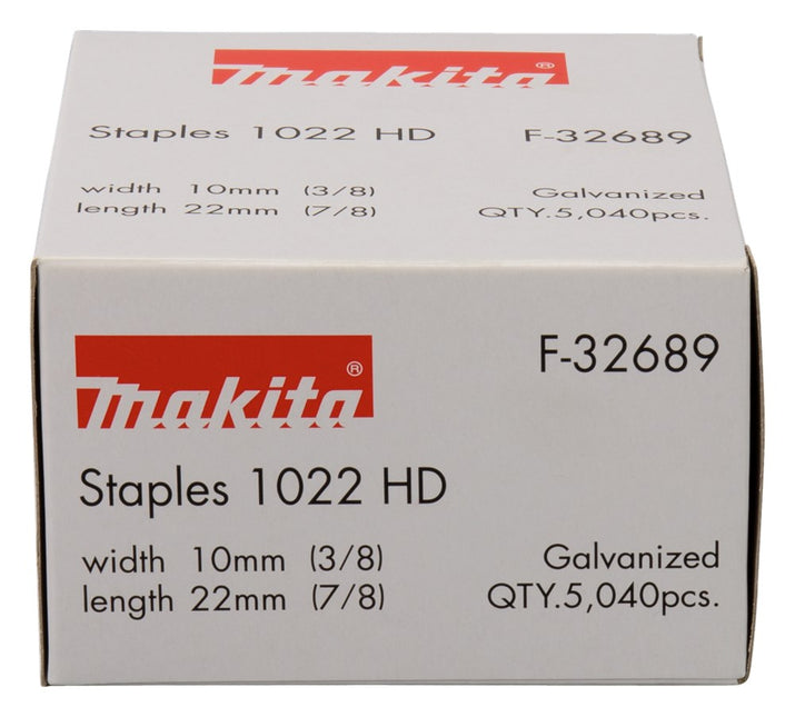Makita Niet 22mm Gegal. 1022HD PIJL 10,55X0,55X1,15mm – F-32689