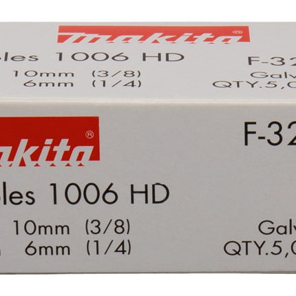 Makita Niet 6mm 10,0X0,6X1,2mm 10,55X0,55X1,15mm – F-32904