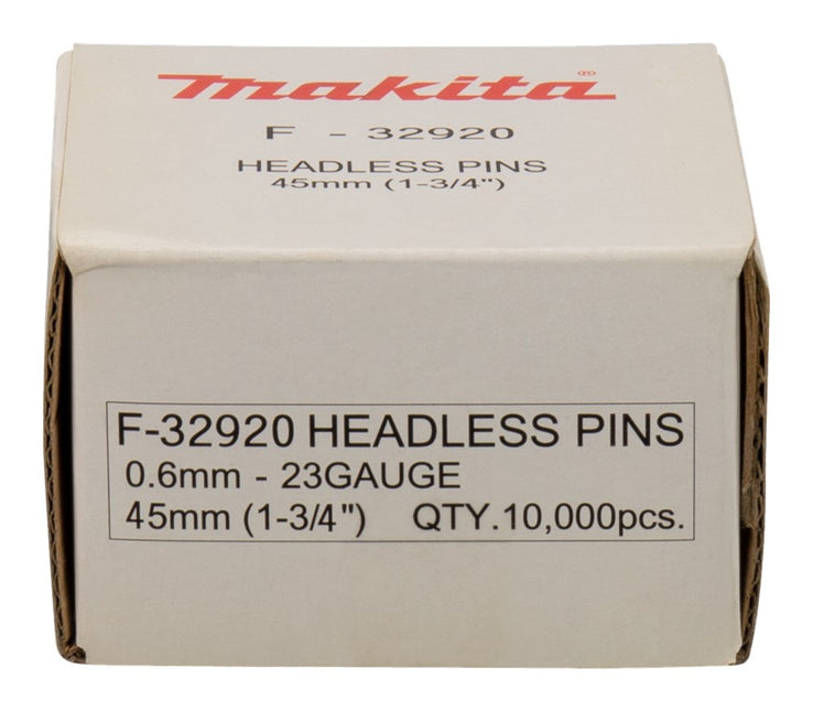Makita PIN 45mm 0,6mm – F-32920