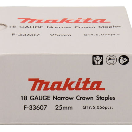 Makita Niet 25mm 6,0X1,0X1,2mm 6,35X1,1X1,3mm – F-33607