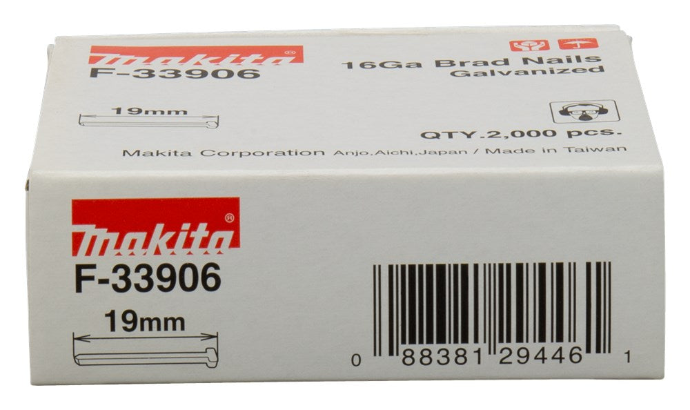 Makita BRAD 19mm 1,3X1,6mm – F-33906