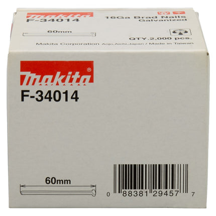 Makita BRAD 60mm 1,3X1,6mm DS 2.0ML – F-34014