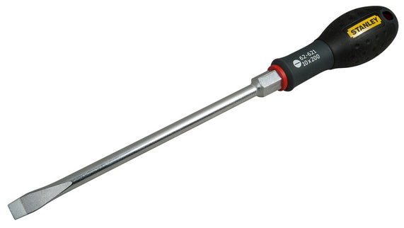 Stanley Fatmax Bolster Schroevendraaier Standaard 10mm X 200mm – FMHT0-62621