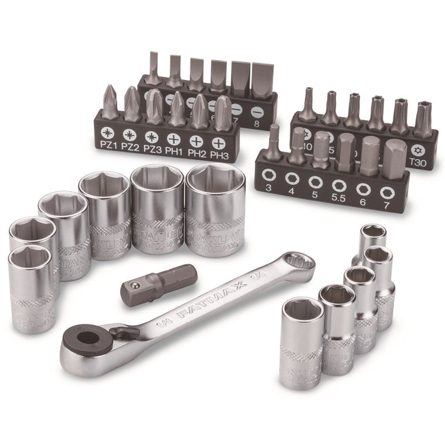 STANLEY FATMAX PRO-STACK DOPPENSET 1/4" 37-DELIG